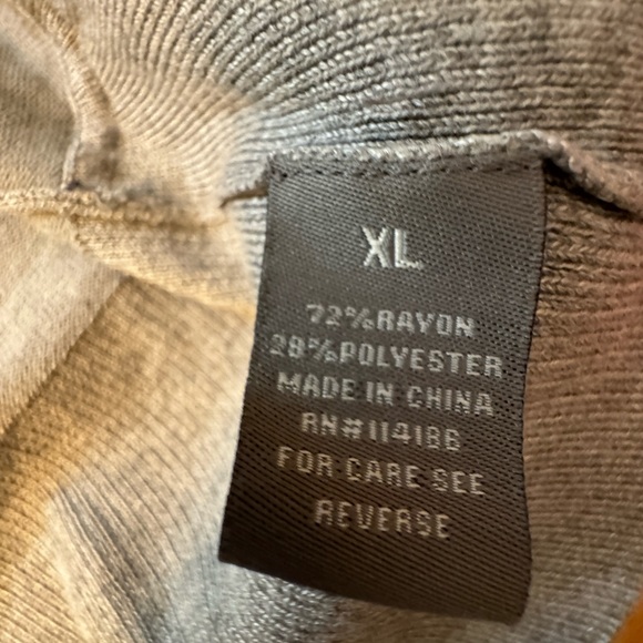 RETRO-ology Women’s Size XL Gray Open Cardigan Lightweight Casual‎ Comfy - Picture 7 of 7